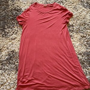 GAP Striped Midi Dress